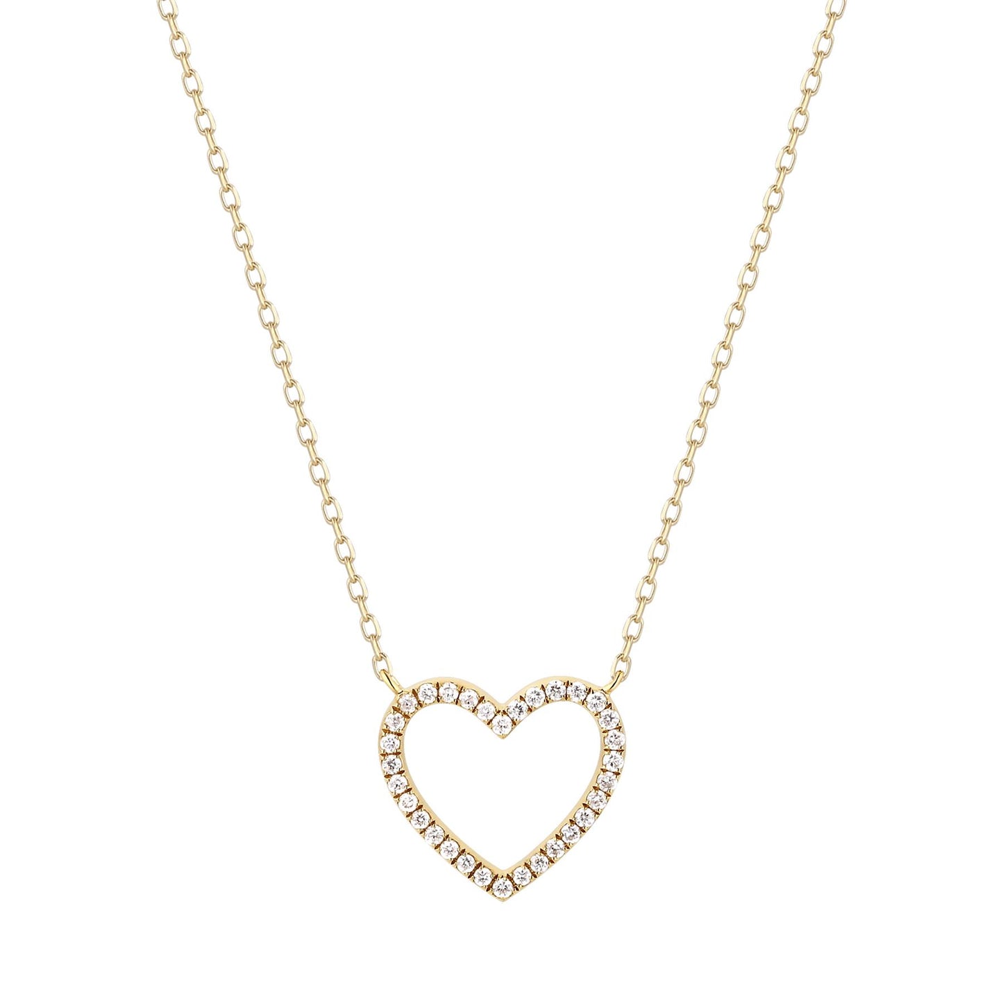 Diamond Heart Necklace