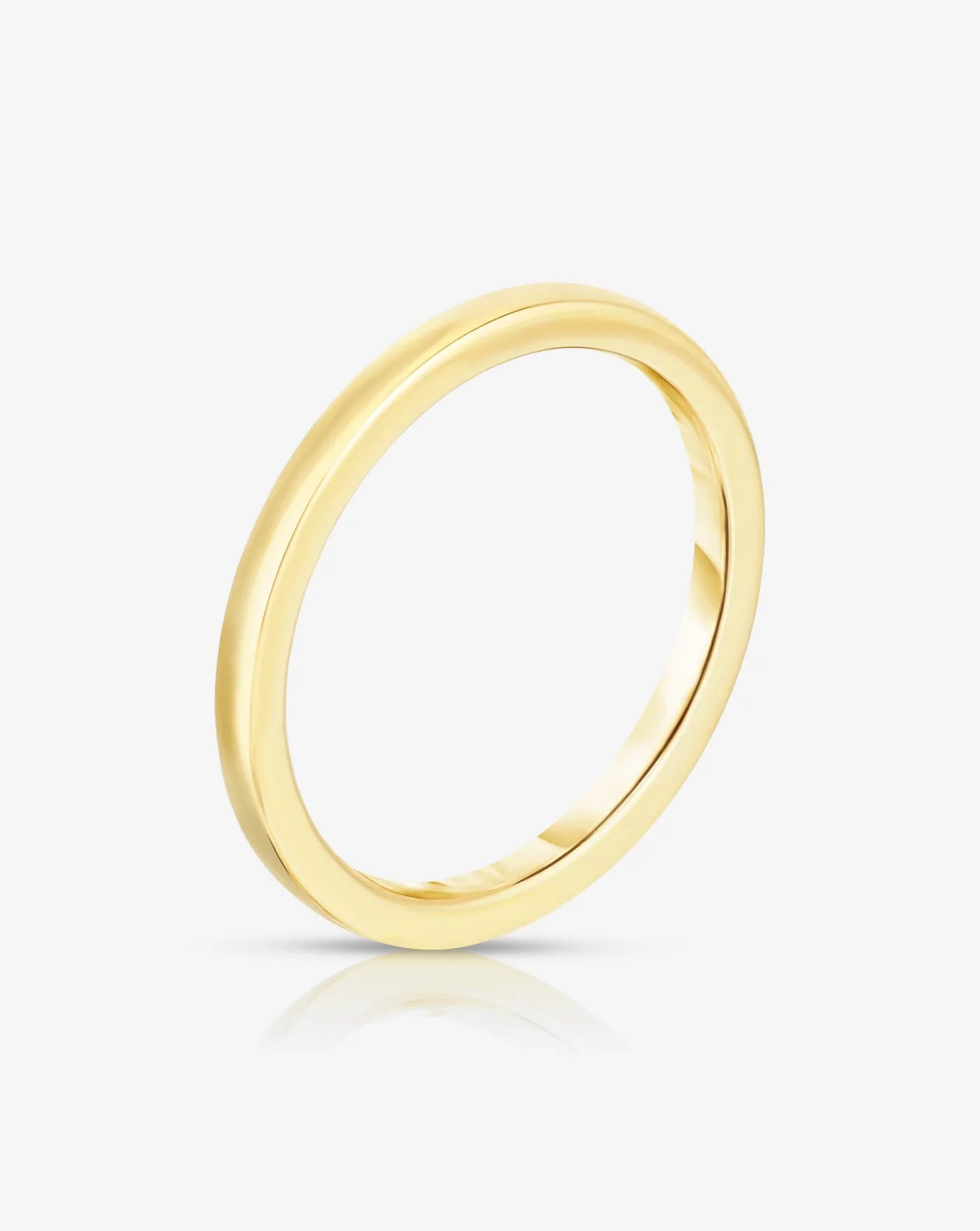 1.5mm 14K Yellow Gold Wedding Band