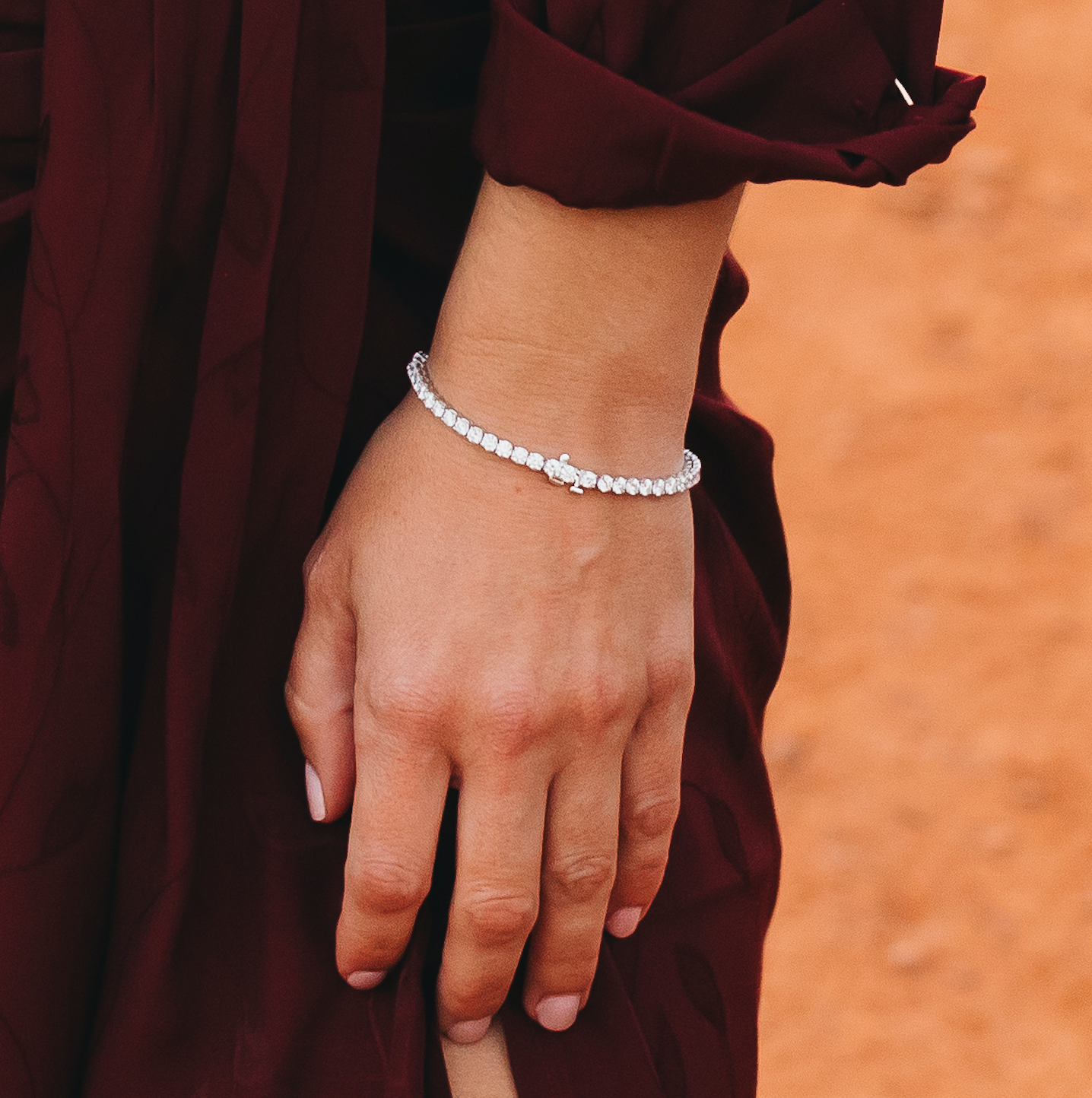 Classic Diamond Tennis Bracelet