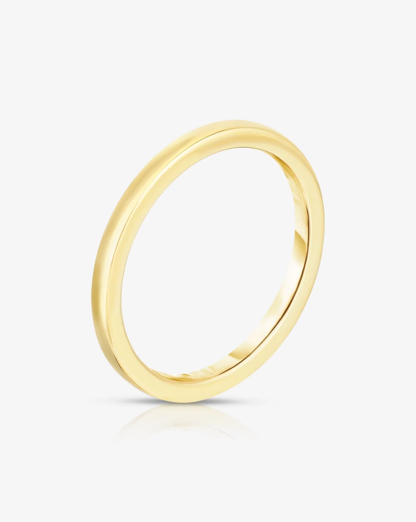 1.5mm 18K Yellow Gold Wedding Band