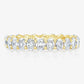 Mini Oval Eternity Band in 14K Yellow Gold