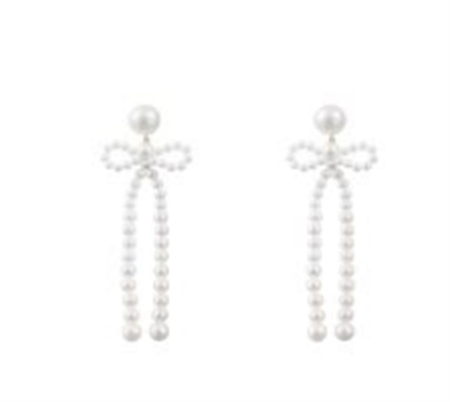 Bow Rosette Earrings bySophie Bille Brahe