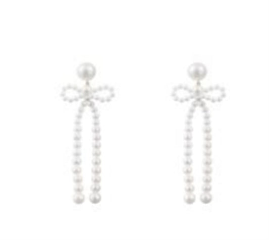 Bow Rosette Earrings bySophie Bille Brahe