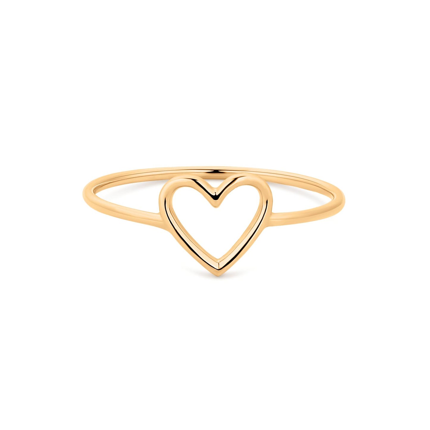 Gold Heart Ring