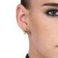 Chrona Sapphire Stud Earrings by VRAM