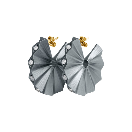 Storm Mambo Mini Diamond Hoop Earrings