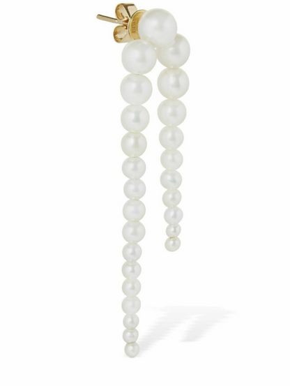 Perle Nuit Mono Earrings by Sophie Bille Brahe