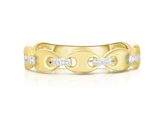 Mariner Diamond Link Ring