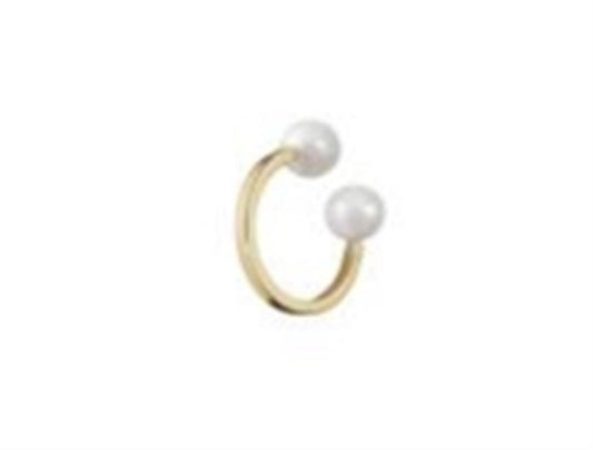 Single Pearl Ear Cuff by Sophie Bille Brahe