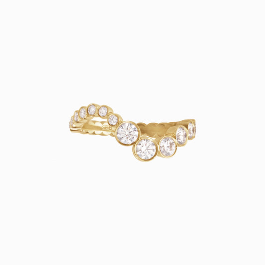 Ensemble Ocean Diamond Ring by Sophie Billie Brahe