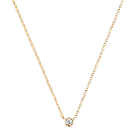 Diamond Dual Chain Necklace