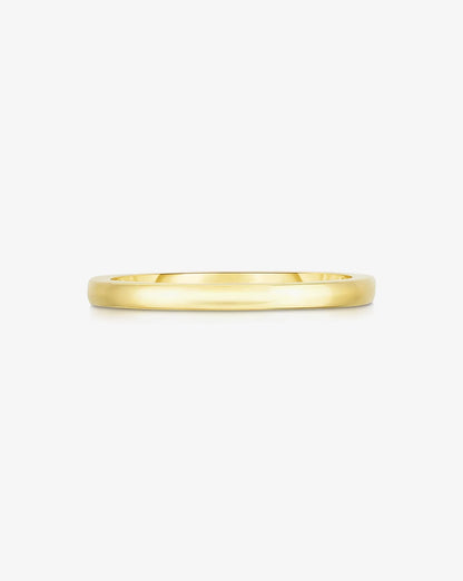 1.5mm 14K Yellow Gold Wedding Band