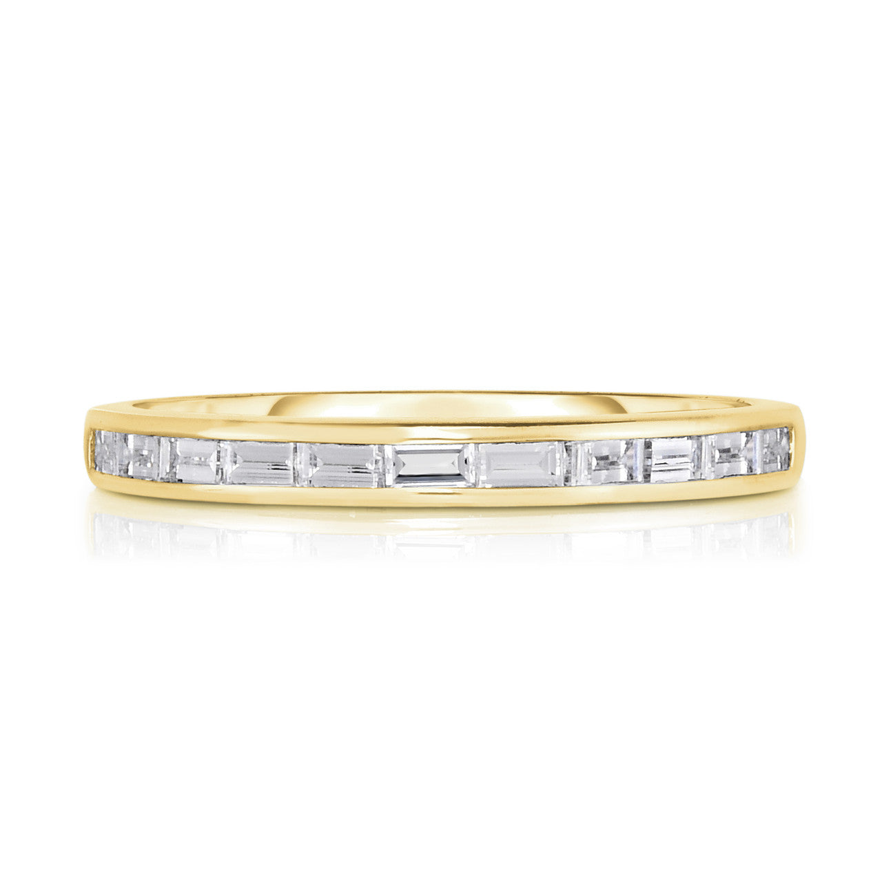 Channel Set Baguette Diamond Ring – Calista West