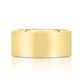 Flat Gold Band 8mm in Yellow Gold