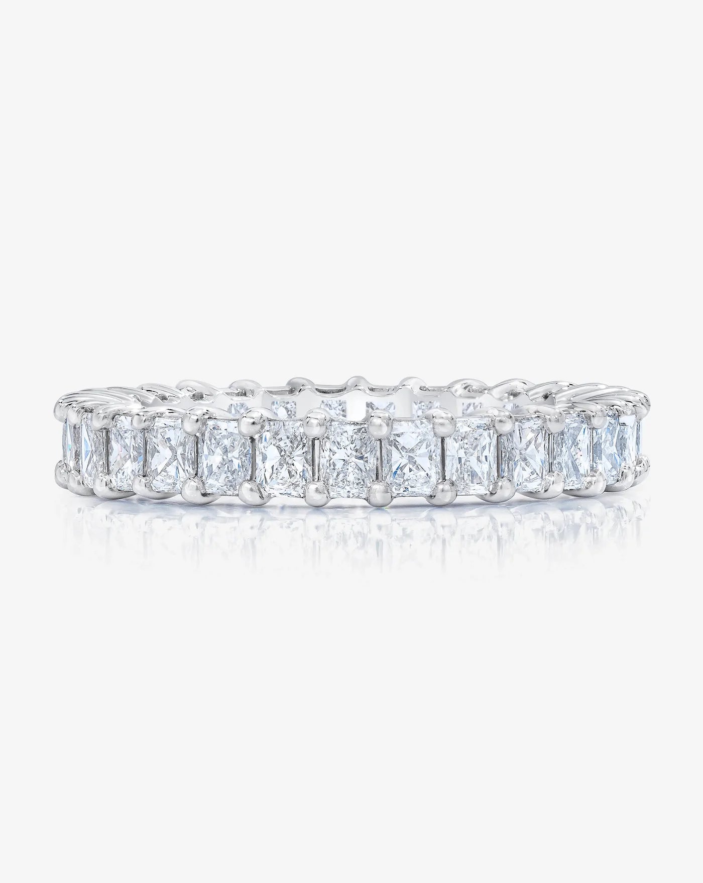 Mini Radiant Eternity Band in Platinum