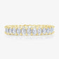 Mini Radiant Eternity Band in 14K Yellow Gold